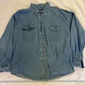 GAP Denim Utility Button Up